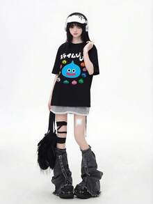 Women T-Shirts - 黑色 - 查看 4