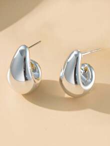 2-18 件时尚彩色泪珠形耳环套装，简约优雅的设计，适合日常佩戴或女性节日礼物 - 彩色 - 查看 8