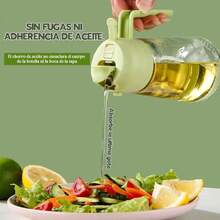 1 Chai xịt dầu 16,5oz cho nhà bếp - Bình xịt dầu ô liu và bình xịt dầu 2 trong 1 - Chai dầu ô liu 470ml - Bình xịt dầu dùng để nấu ăn, nhà bếp nhà hàng, salad, tiệc nướng, màu sắc và kiểu dáng ngẫu nhiên. - Nhiều màu - Xem 2