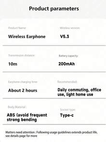 AKKHOO Casque Sans Fil Supra-Auriculaire Avec Jerry 5.3, Longue Autonomie, Convient Pour Une Utilisation Au Bureau Et Écoute De Musique, Aussi Pour Les Jeux E-Sports - marron argenté - Voir 9