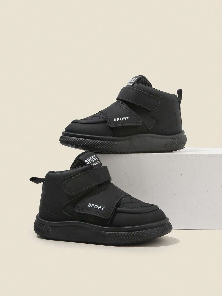 Botas de nieve antideslizantes para niños pequeños, modelo 2025, botas cortas para niños, suela blanda, para niños y niñas, invierno