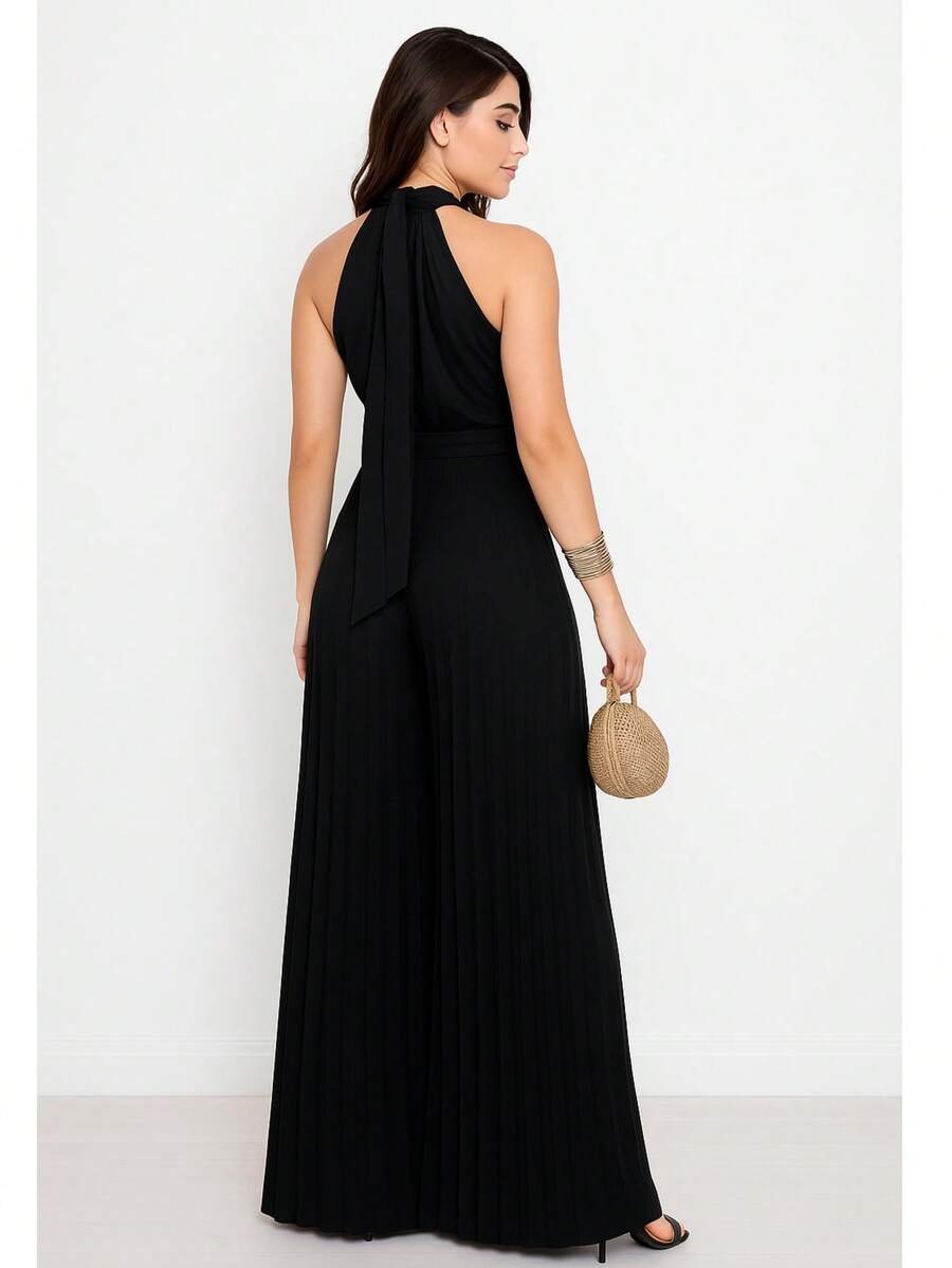 Women Jumpsuits - 黑色 - 查看 1