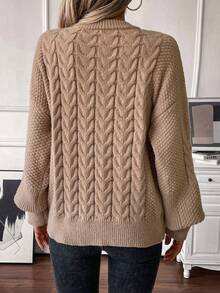 Pullover Women's Autumn And Winter Lazy Round Neck Casual Loose Top