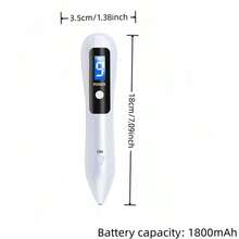 Portable Skin Tag Remover Pen With LED Light 9 Intensity Gears Cordless Rechargeable Skin Tag Removal Kit Intended For Common Warts Mole Skin Tags Gift For Girl Women - 彩色 - 查看 5