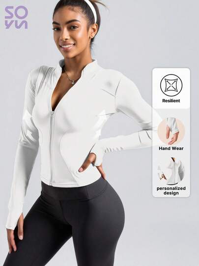 Soyun Women's Sports Jacket, Suitable For Outdoor Activities, Travel, Casual Wear, Parties, Office And Gym
