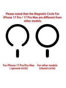 奢华镜框磁吸手机壳，兼容 17 Pro Max/17/16/15/14 Plus/13/12 Pro Max/11，支持无线充电，防震盔甲框透明保护壳，带镜片玻璃