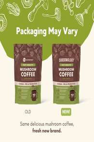 360 Nutrition Instant Mushroom Coffee With Chaga Superfood Mushroom And Prebiotics, Probiotics For Gut Health, And Focus Support | Dark Roast, No Added Sugar 5 Oz (Gut Blend) - Flavor NameC - 查看 6