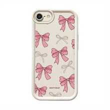 Suitable For IPhone SE (2020) Sky Eye Ladder Phone Case With Bowknot, Anime Soft Cute Creative Japanese  Shock Absorption Youth Anti-Stain New Fun Gift Casual Lightweight Cute Fashion Design Exquisite Good Behavior Multi-Functional Graffiti Texture Protective Air Cushion Anti-Slip Korean Style Playful Simple Elegant Personality Funny Fresh Durable Cartoon High-Value Vibrant Girl High-Quality Niche Dustproof Non-Collision Type Cute Ins Style Unique - 白色 - 查看 6