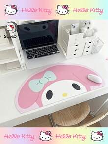 Sanrio 1pc Hello Kitty, Melody, Kuromi, Cinnamoroll, Pom Pom Purin Mouse Pad - Cute & Sweet, Double-Sided Faux Leather, Waterproof, Anti-Slip, Anti-Fouling Desk Mat - Ideal For Halloween And Christmas Gifts, Cartoon, Anti-Fouling, Office Desk Pad, Perfect Gift Back To School - Multicolor - View 8