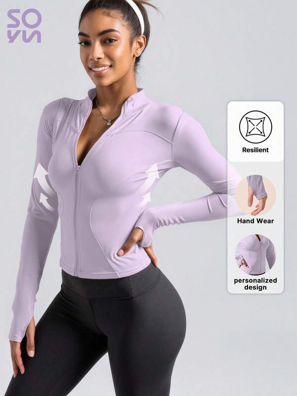 Soyun Women's Sports Jacket To The Dkin Duitable For Outdoor Activities Travel Home Leisure Party Office Gym