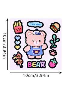 10 件指甲清洁刷指甲刷用于清洁指甲，钩针刷，带符合人体工程学的粉色手柄，清洁刷小除尘刷，去除指甲灰尘工具，塑料清洁刷美甲沙龙清洁小工具，除尘小刷子 - 彩色 - 查看 8