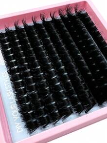 200D/160D/120D/100D/80D/60D DIY Individual Lashes 200pcs/180pcs/160pcs/140pcs/120pcs Synthetic Mink False Eyelashes 8D Luxury Fluffy DIY Cluster Lashes - 14-20mm Mixed Length Eyelash Extension 0.07mm Russian D Curl Thick And Reusable Dramatic Lashes, Easy For Beginners, Suitable For Daily, Party, Stage, Night Out, Ideal Gift For Mother's Day, Easter, Valentine's Day, Music Festival, Christmas, Christmas Eve, Thanksgiving - D - 查看 5