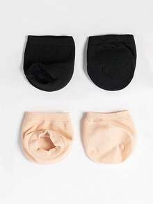 1 paire de couvre-talons/chaussettes de soin des talons - Lisse et hydratant, réduit les marques de gerçures des talons