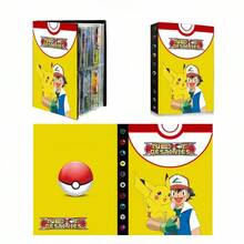 pokemon Card Folder, 4-Pocket Card Collector Box, Album Holder, Fits Up To 240 Cards Of Various Types - Multicolor - View 9