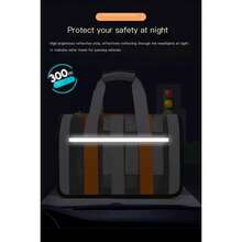 Foldable Pet Carrier Handbag With Breathable Mesh, Large Space For Cat Dog Travel Tote