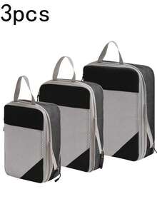 3/1 Waterproof Multifunctional Storage Bag, Suitcase Storage Bag, Cosmetic Storage Bag, Unisex Portable Storage Bag, Suitable For Business Trips, Travel, Vacations, Holidays, Parties, Weddings, Holiday Gifts, Lipstick, Skincare Products, Cosmetics, Clothes, Pants, Down Jackets.