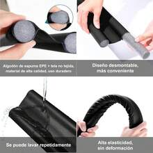 2Piezas Protector y guardapolvo para Puerta,Tapón de Aire para Debajo de la Puerta,impermeable Mejorado Ajustable con Bloqueo de Ruido,Tope de puerta sellador,usado par Aislamiento /Viento/Insectos