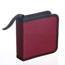 Custodia CD resistente all'usura, nuovo set da 40 custodie per CD/DVD in Oxford, copertina portadischi durevole e portatile