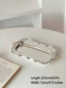 1 件北欧复古蛋糕盘、甜点架、茶会托盘、珠宝蜡烛香炉、早餐盘 - 彩色 - 查看 2