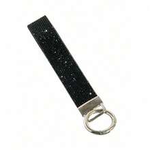 1pc Rhinestone Decor Bling Glitter Wrist Strap With Keyring Wristlet Keychain For Clutch And Key Holder Key Chain Charms Key Lanyard School Supplies Teacher Gifts Back To School Teacher Accessories - 彩色 - 查看 1