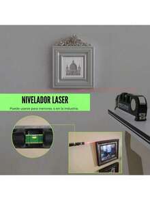 Nivel láser multifunción con 3 modos - Negro - Ver 5