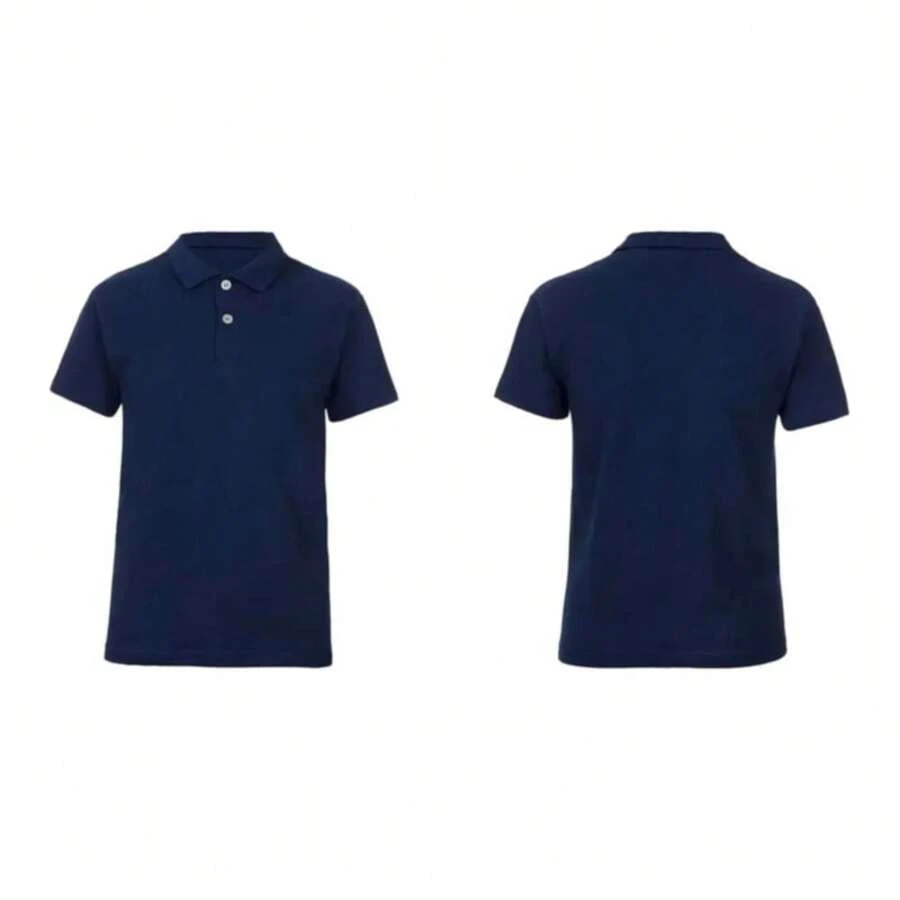 Young Boys Polo Shirts - 藏蓝色 - 查看 1