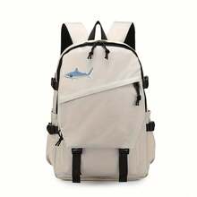 4pcs Blue Shark Embroidered Patches - Blue & White Ocean Theme Iron-On/Sew-On Fabric Appliques, High-Quality Heat Transfer/Sewing Decorative Patches For DIY Crafts, Clothing, Hats, Bags, Blankets - Ideal For Couples Outfits, Gifts, Journal Decorations - Fashionable Knitting Accessories, Embroidery Materials, Exquisite Details Embellishment