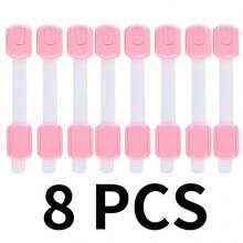 Child Cabinet Locks Baby Proofing, Adjustable Strap Latches For Cabinets, Drawers, Fridge, Oven, Toilet Seat & Trash Can, No-Drill Baby Proof Locks For Home (2–10 Pack), Baby Proof Cabinet Locks,Adjustable Baby Proof Strap Locks For Cabinets - Multicolor - View 17