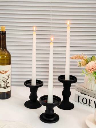 2pcs 10-Inch White Scented Candle Sticks, Long Burning, Home Decor For Room, Bedroom, Romantic Ambiance Scented Candle Sticks, Suitable For Mother's Day, Father's Day, Wedding, Christmas, Gift For Her