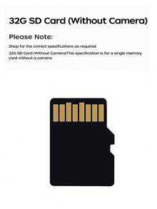 5G/2.4G WiFi 3MP HD Indoor Security Camera, Suitable For Baby/Pet/Nanny/Elderly Monitoring. Supports Cloud Storage And 32/64GB SD Card Storage. - White - View 10