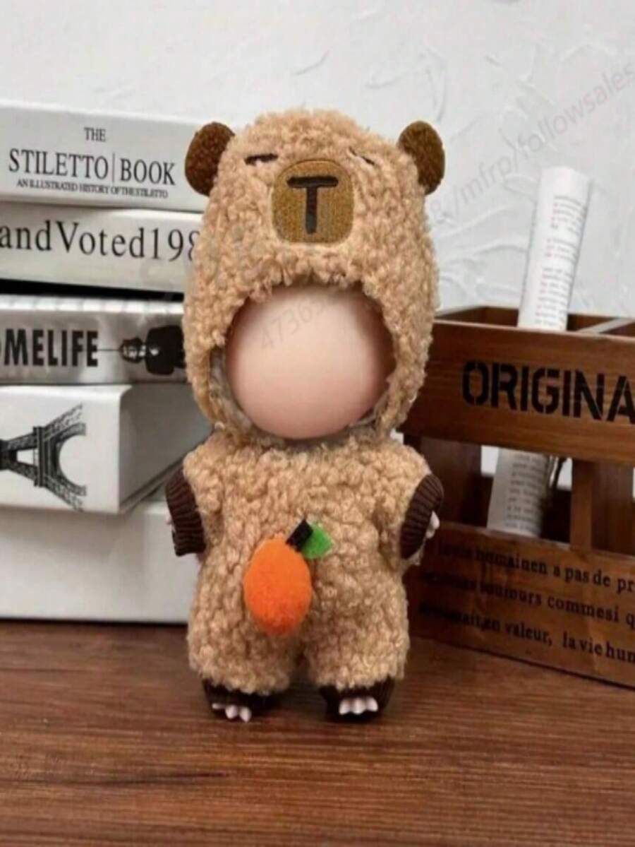 ملابس دمية حيوانية بطول 17 سم، مجموعة من ملابس الدمية ل- (بدون دمية)