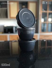 PMG Basin Set With Drainer + 3 Pots Kit - 黑色 - 查看 4