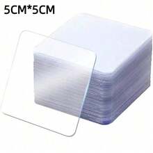 10pcs Transparent Double-Sided Adhesive Tapes, Multi-Purpose Household Glue - Transparent - View 7