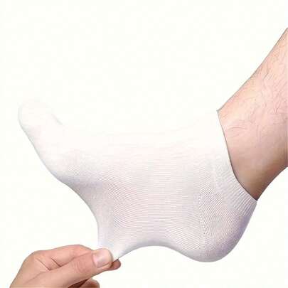 Solid-Colored Thin Socks, Moisture-Wicking And Sweat-Wicking, Comfortable And Lightweight Low-Neck Socks, Suitable For Both Men And Women, And Ideal For Teenagers To Wear Outdoors