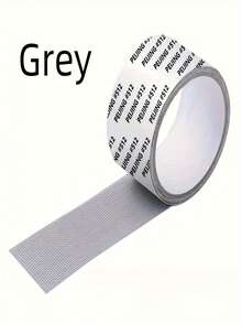 1 Roll Water-Resistant Self-Adhesive Window Screen Repair Tape, Mosquito Net Repair Tape, Disposable Floor Drain Cover Net Sticker, Self-Adhesive Door/Window Water Leakage Hole Repair Patch, Bathroom Drain Cover, Dormitory Door/Curtain Anti-Insect Net Patch, Strong Adhesive Repair Tape, Suitable For Damaged Screens, Black, To Repair Holes Or Cracks In Screen Windows And Doors, Self-Adhesive, For Fixing Mosquito Net And Repairing Window Screens - Multicolor - View 13