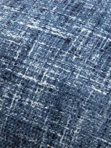 1 szt. Aksamitna poszewka dekoracyjna z nadrukiem, minimalistyczna kwadratowa poszewka na poduszkę z poliestru, miękka i wygodna do wystroju domu w salonie - Królewski Niebieski - Zobacz 3