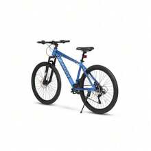 Cuadro de aluminio rígido de 26 pulgadas con horquilla de suspensión y cambios de 21 velocidades. Enrutamiento de cables integrado, preensamblado en un 85 % para mujeres/hombres (al aire libre, senderos).