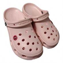 Babuche Corfly Plataforma 100% EVA Solado Antiderrapante Macio Leve Feminino  Simples    básico  Bonitinho  Praia    Tecido vazado    Praia - Rosa Bebê - Visão 4