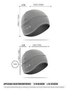 WRELS 1 Piece Of Autumn And Winter Windproof Earflap Cycling Cap, Pirate-Style Cap, Solid-Color Warm Beanie, Helmet Liner Cap, Windproof And Warm Cycling Hat, Autumn And Winter Windproof Warm Ear-Protecting Hat With Earflaps, Suitable For Cycling, Skiing, Motorcycle Riding, Running And Outdoor Sports - Multicolor - View 4