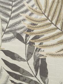 1 件花卉提花抱枕套，简约风格涤纶方形靠垫套，舒适柔软，适合客厅家居装饰 - 彩色 - 查看 4