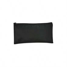 Bank Bags Money Pouch Security Deposit Utility Zipper Coin Bag In Purple