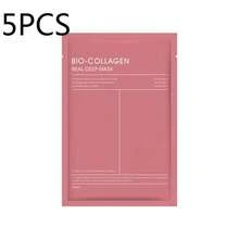 1/3/5/10片装胶原蛋白睡眠面膜，面部护理，保湿，提亮肤色，面膜，晒后修复，减少皱纹，护肤，焕发光彩，减少皱纹，提升弹性和光泽！适合所有肤质。