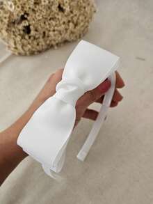 Arco Tiara laço clássico gravata de menina Forrada , babado de fita arquinho cores