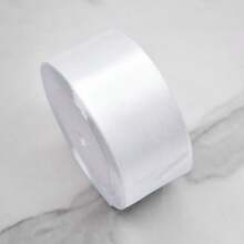 1 pièce/3 pièces/5 pièces Accessoires pour cheveux en ruban de satin large de 4 cm. Idéal pour la décoration de gâteaux, le DIY, les bouquets de fleurs, les roses et l'emballage cadeau, les mariages, les fêtes, la décoration de gâteaux d'anniversaire