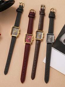 1pc/Set Minimalist Candy-Shaped Casual Everyday Versatile Quartz Watch, Suitable For Teenagers And Students, Halloween Gift, Birthday Gift, Autumn Gift - Multicolor - View 3