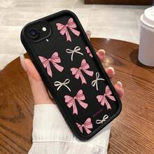 Suitable For IPhone SE (2020) Sky Eye Ladder Phone Case With Bowknot, Anime Soft Cute Creative Japanese  Shock Absorption Youth Anti-Stain New Fun Gift Casual Lightweight Cute Fashion Design Exquisite Good Behavior Multi-Functional Graffiti Texture Protective Air Cushion Anti-Slip Korean Style Playful Simple Elegant Personality Funny Fresh Durable Cartoon High-Value Vibrant Girl High-Quality Niche Dustproof Non-Collision Type Cute Ins Style Unique - 白色 - 查看 8