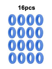 48/24/16/8件套行李箱轮套，包包挂饰，行李箱轮保护套，适用于8轮旋转行李箱，耐磨防噪音行李箱套，旅行必备配件