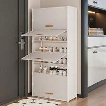 Zapatero multi-nivel anti-polvo - Armario sencillo para el hogar - Blanco 5to Piso 64 - Ver 2