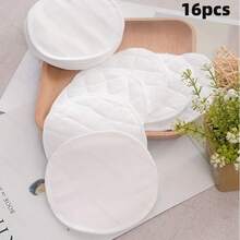 12pcs Reusable Washable Anti-Overflow Nursing Pads, Breathable Leakproof Breast Feeding Pads For Postpartum Girl