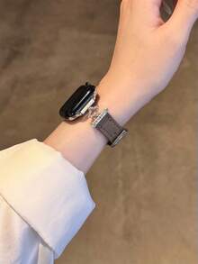 Starry Leather Strap Compatible With 38/40/41/42/44/45/46/49mm Compatible With Apple Watch Strap Ultra/S10/9/8/7/6/5/4/3/2/1